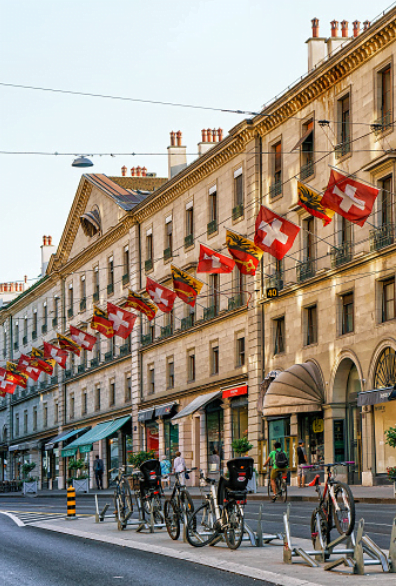 Calle de la Corraterie Ginebra