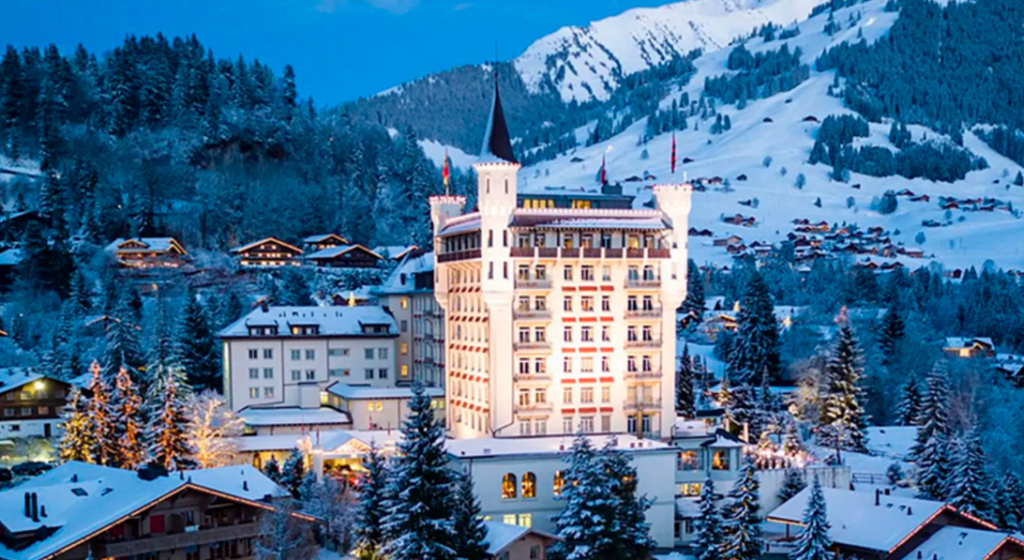 El hotel Gstaad Palace en Suiza